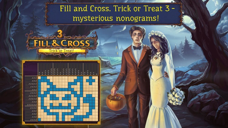 Fill and Cross. Trick or Treat 3!