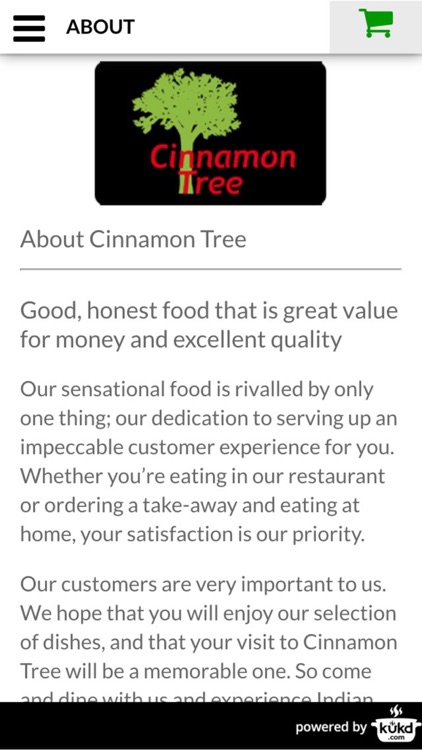 Cinnamon Tree Indian Takeaway BH14 9BZ screenshot-3