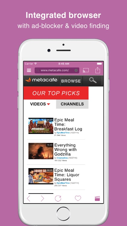 Video Web - Play videos from the web!