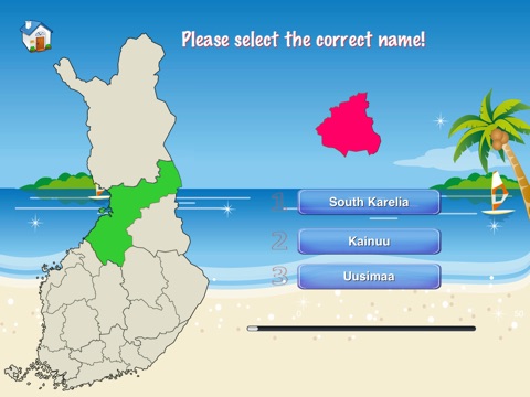 Finland Puzzle Map screenshot 4