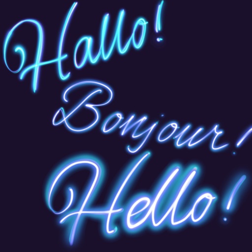 Hi! Bonjour! Hallo! icon