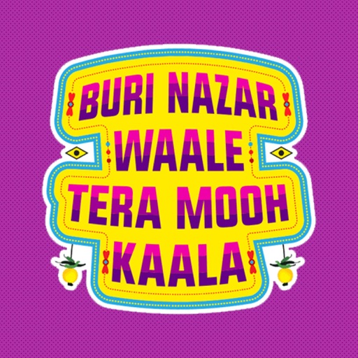 Buri Nazar Wale Tera Mooh Kala For iMessage