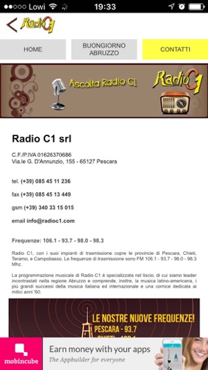 Radio C1 Abruzzo(圖3)-速報App