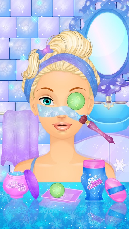 Ice Queen Prom Salon: Makeup & Dress Up Girl Games