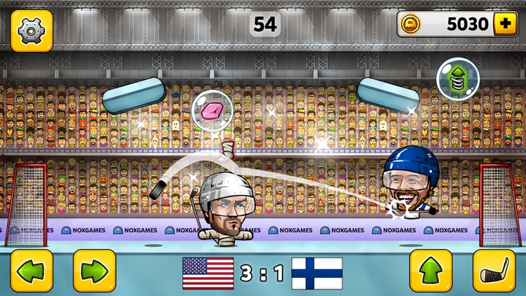 Puppet Ice Hockey: Championship of the big head nofeet Marionette slapshot stars screenshot-1