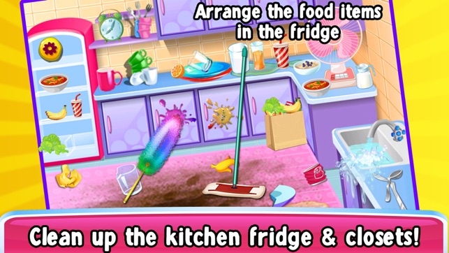 Princess Doll House Kitchen Cleaning(圖3)-速報App