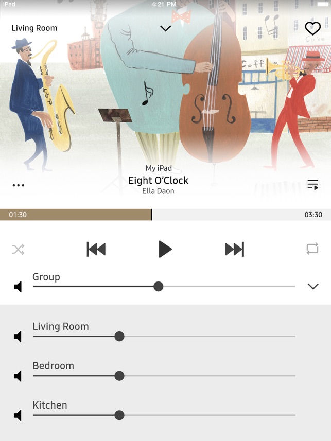 Wireless Audio Multiroom iPad(圖3)-速報App