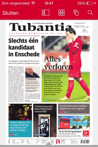 Tubantia - Digitale krant screenshot 3