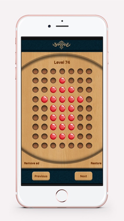 Peg Solitaire - Checker Board screenshot-3