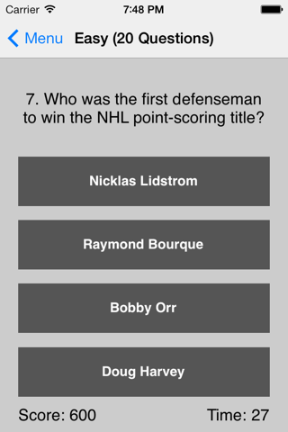 Ultimate Hockey Trivia screenshot 3