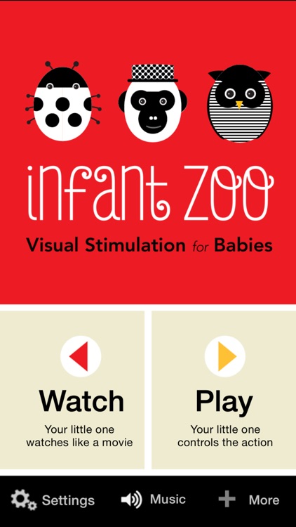 Infant Zoo: Visual Stimulation & Sounds for Babies