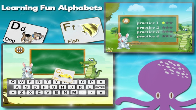 ABC Keyboard Learning - Keyboard Practice For Children(圖2)-速報App