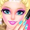 Princess Nail Salon - Makeup, Dressup and Makeover Girls Games