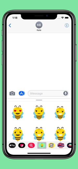 Bee emoji - Animal smiley pack(圖2)-速報App