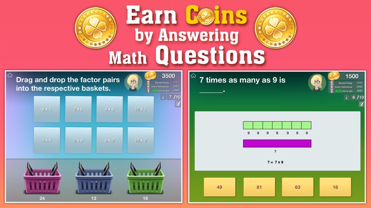 Grade 4 Math Common Core: Cool Kids’ Learning Game