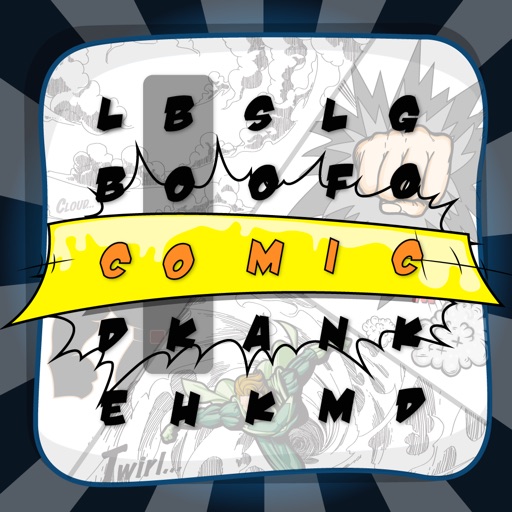 Word Search Cartoon Comic and Superhero Fanfiction icon