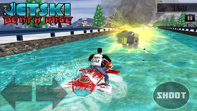 Jet Ski Death Race - Top 3D Water Racing Game(圖2)-速報App