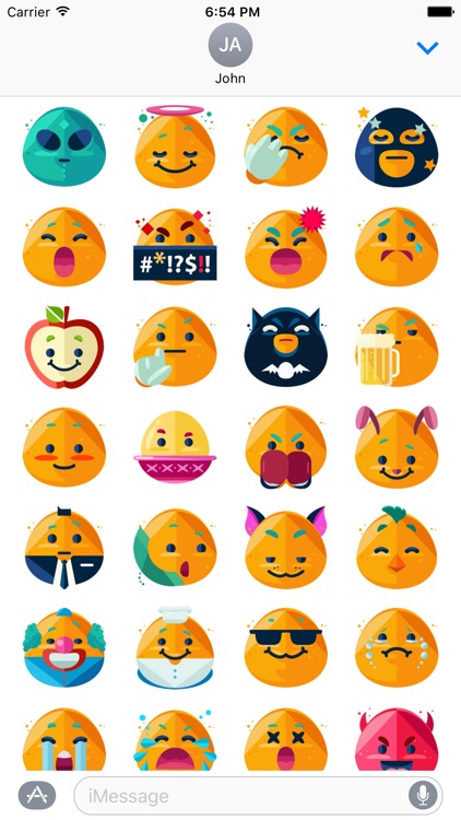 Emoji Sticker Set