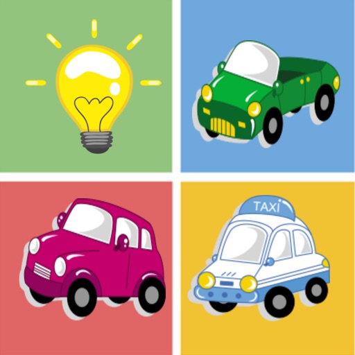 Vehicle car matchinggame for kid preschool toddler iOS App
