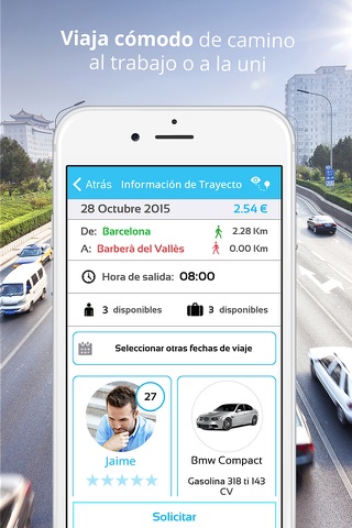 MokMok - Compartir coche. screenshot 3