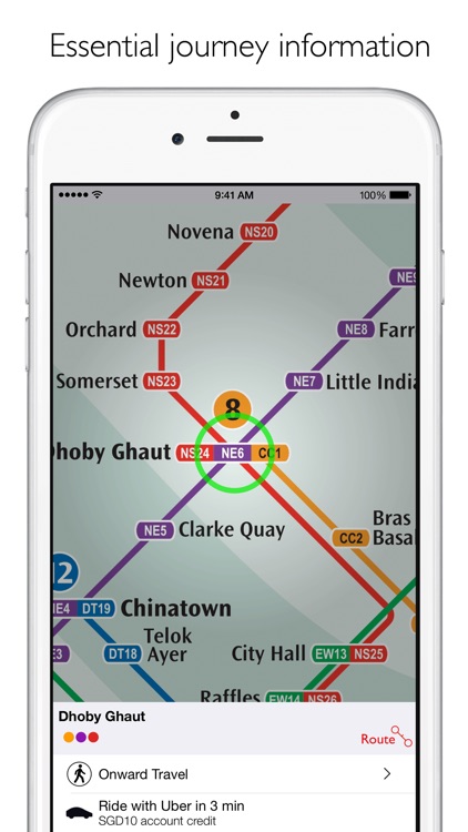 Singapore Metro - MRT map and route planner
