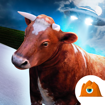 Lustige Kuh Spiel 3D . Bauernhof Kostenlose Spiele