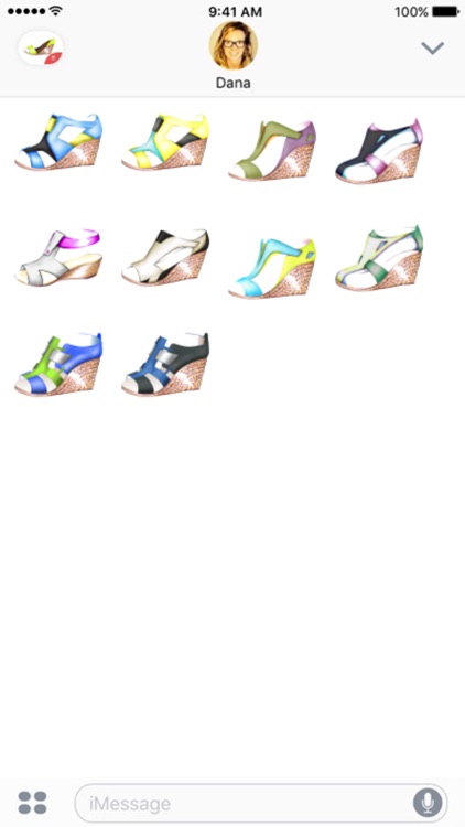 Shoes 3 stickers by Weds for iMessage