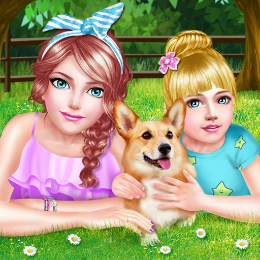 Sweet Sisters Cute Pet Salon - Spa, Makeup & Dressup Game for Girls