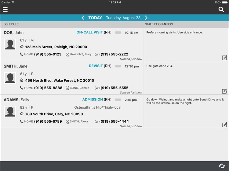 Homecare Mobile Tablet