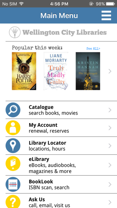 How to cancel & delete Wellington City Libraries Mobile from iphone & ipad 1