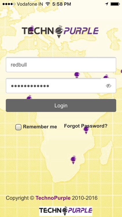 Vffy - TechnoPurple Vehicle Tracking App