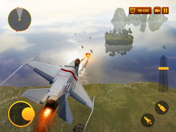 現代戦争面3D - 戦闘機の世界Warplanes