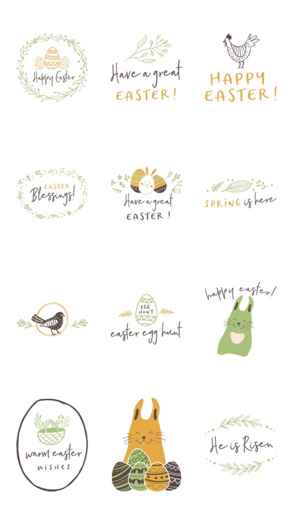 Easter Greetings for iMessage