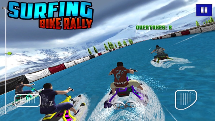 Surfing Bike Rally - 3D Jet Ski Stunt Racing Game