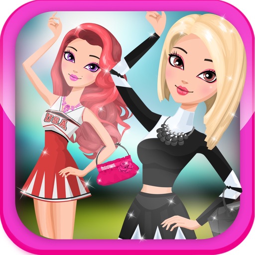 Cheerleader Fashion Dress Up- Salon Games for Free Icon