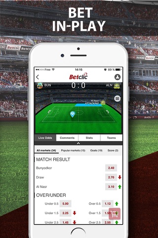 Betclic Live Sport Betting screenshot 2