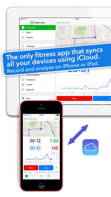 Walkmeter GPS Pedometer - Walking, Running, Hiking screenshot-4