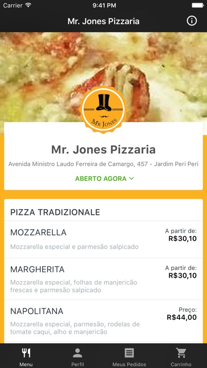 Mr. Jones Pizzaria Delivery