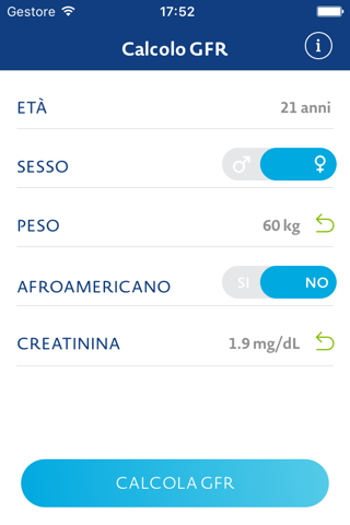 Renal Chart screenshot 2