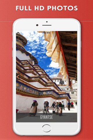 Tibet Travel Guide with Offline City Street Maps screenshot 2