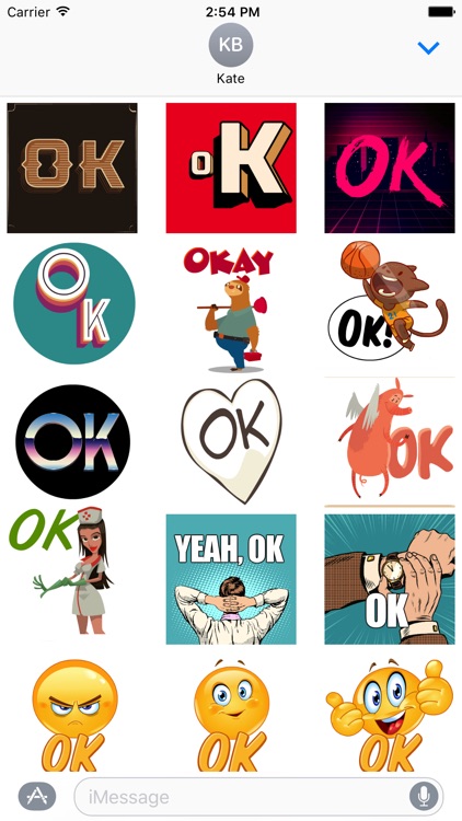 OK Stickers