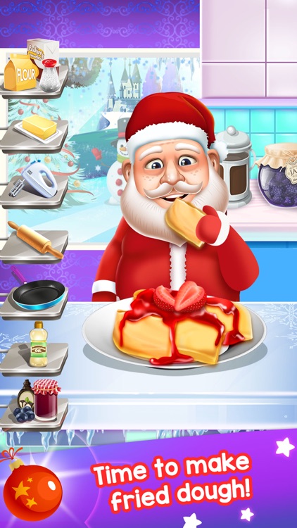 Santa Food Maker Cooking Kid Games (Girl Boy) screenshot-3