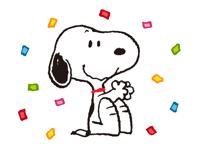 SNOOPY Animation Stickers