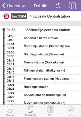 ResRobot - Sveriges kollektivtrafik screenshot 4