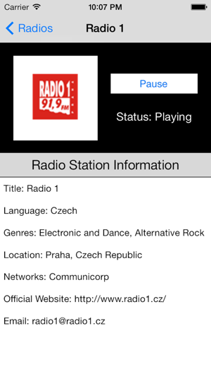 Czech Republic Radio Player (Česká republika rádio, čeština,(圖4)-速報App