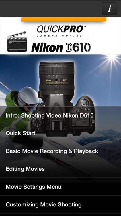 Nikon D610 Shooting Video from QuickPro