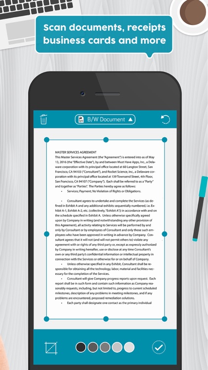 Easy Scanner App: PDF Document, Receipt Photo Scan