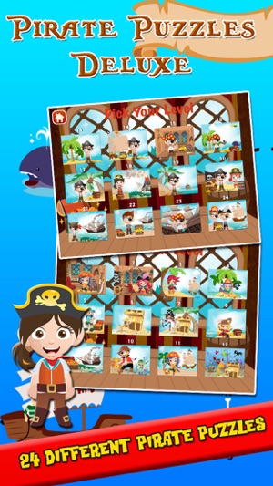 Pirate Puzzles: Jigsaw Puzzles for Kids Deluxe(圖1)-速報App