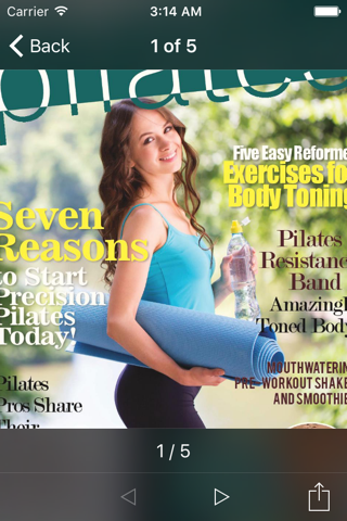 Pilates Journal Magazine screenshot 2
