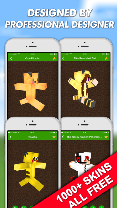 How to cancel & delete Skins for Minecraft PE (Pocket Edition) & PC Free - for Pokemon from iphone & ipad 1